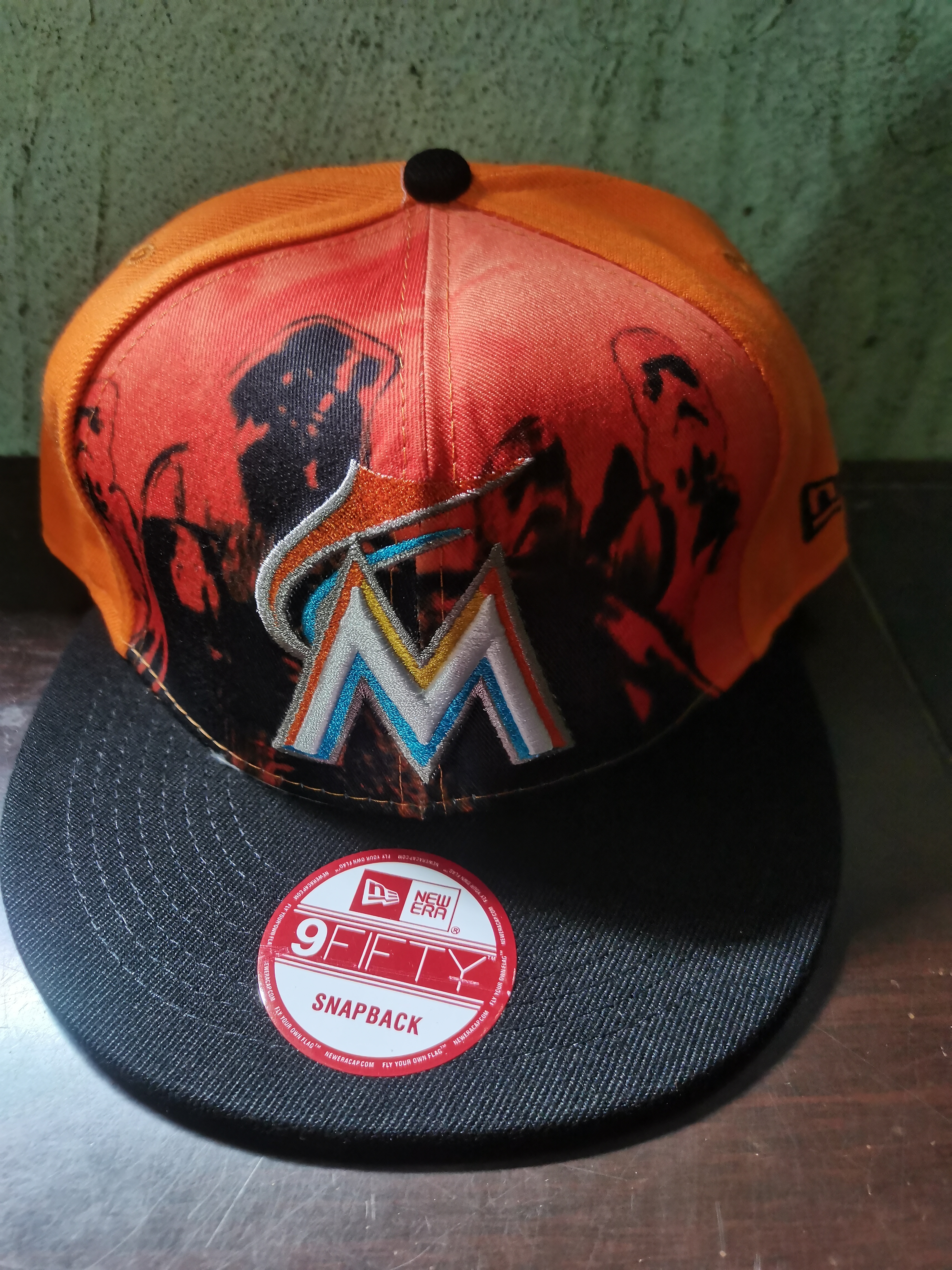 MLB Snapback Hats Miami Marlins hatys210807101